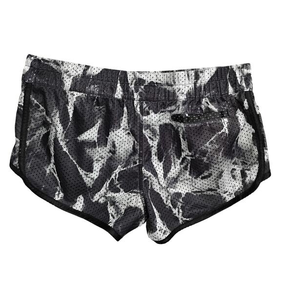 Hurley Running Shorts Size Medium Black and Gray Laser Perforated Fully Lined - Picture 6 of 9